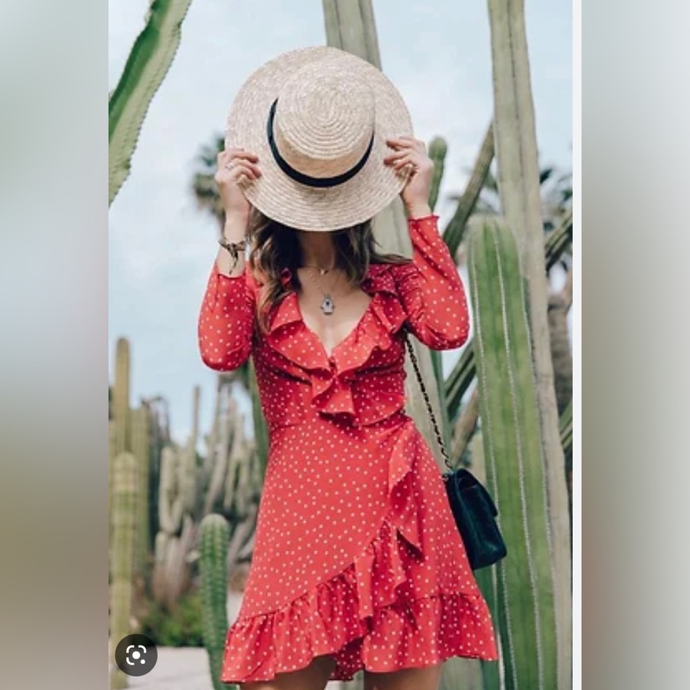 Realisation Par Alexandra dress in red star